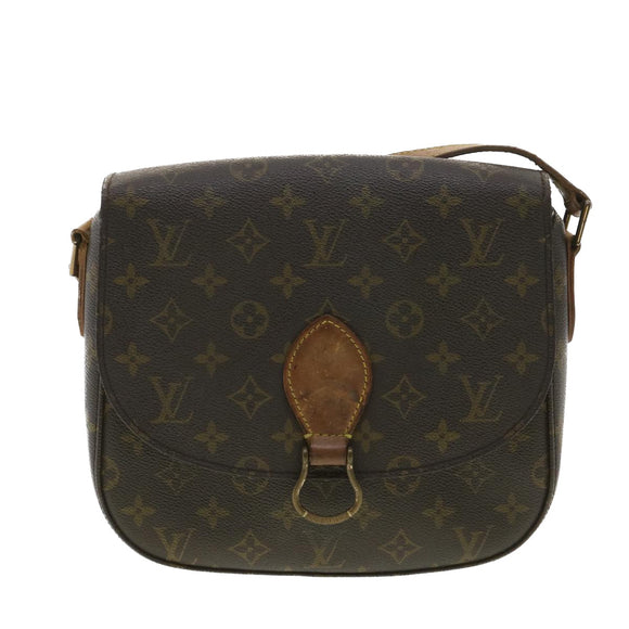LOUIS VUITTON Monogram Saint Cloud GM Shoulder Bag M51242 LV Auth am3488