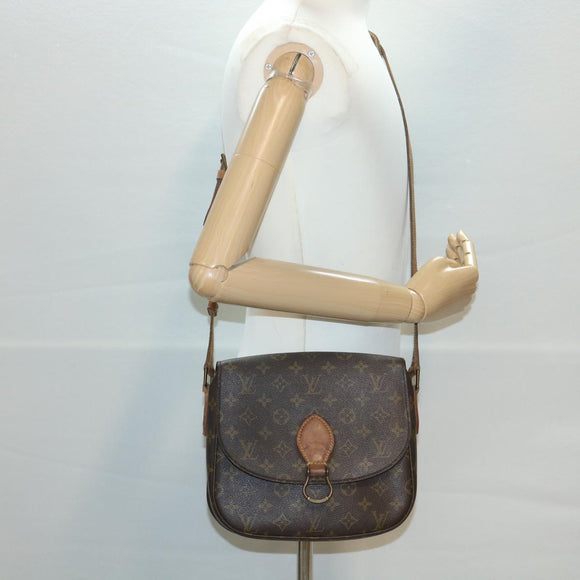 LOUIS VUITTON Monogram Saint Cloud GM Shoulder Bag M51242 LV Auth am3488