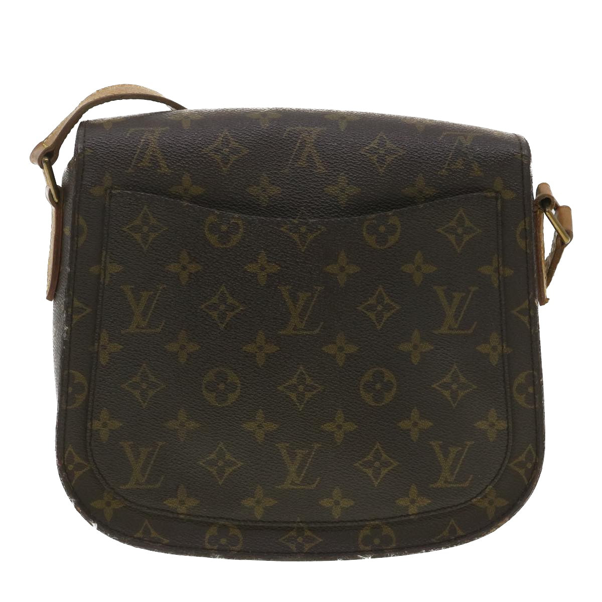 LOUIS VUITTON Monogram Saint Cloud GM Shoulder Bag M51242 LV Auth am3488