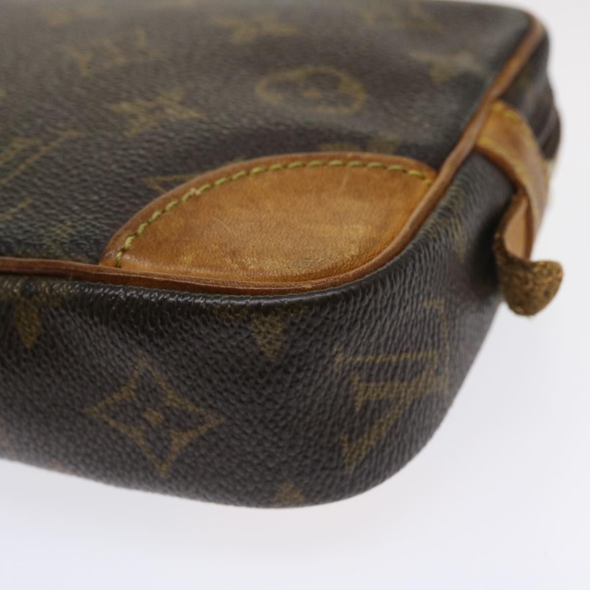 LOUIS VUITTON Monogram Marly Dragonne PM Clutch Bag M51827 LV Auth am3494