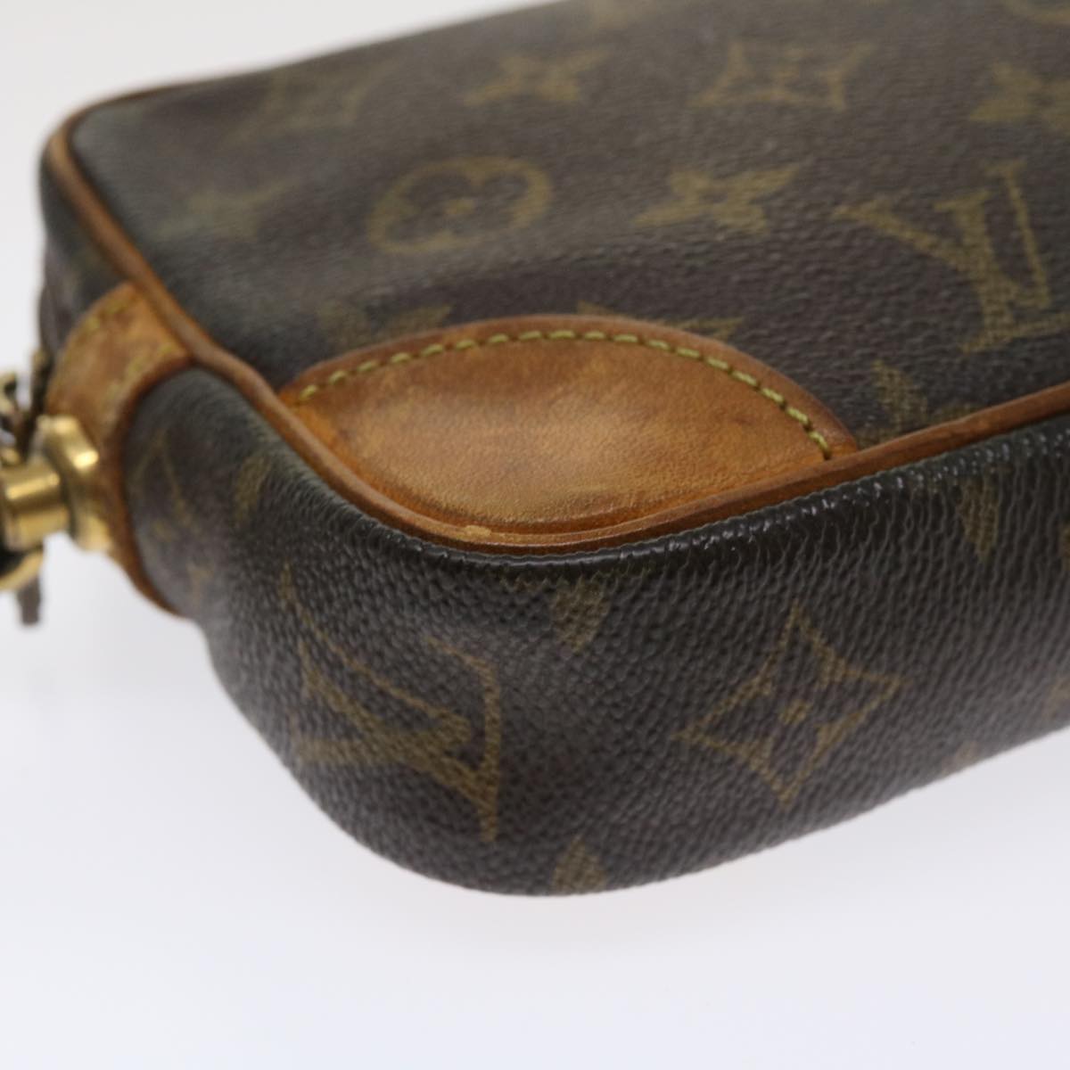 LOUIS VUITTON Monogram Marly Dragonne PM Clutch Bag M51827 LV Auth am3494