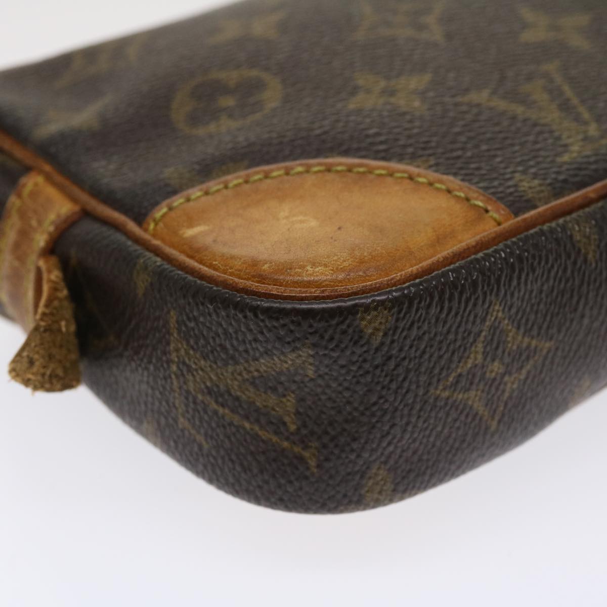 LOUIS VUITTON Monogram Marly Dragonne PM Clutch Bag M51827 LV Auth am3494