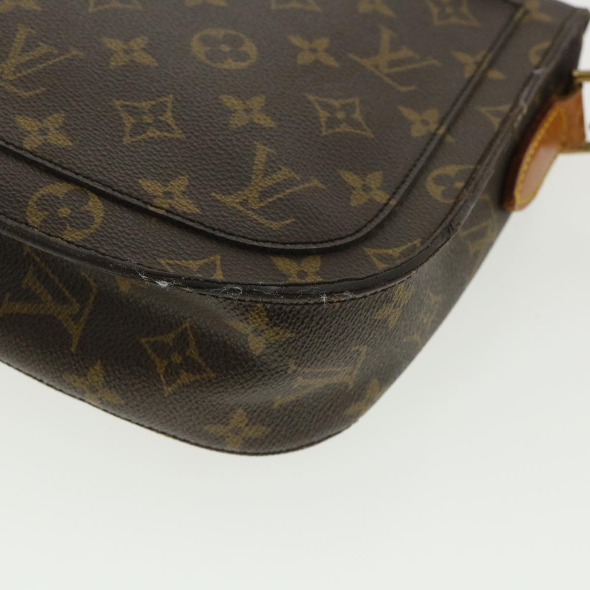 LOUIS VUITTON Monogram Saint Cloud GM Shoulder Bag M51242 LV Auth am3512