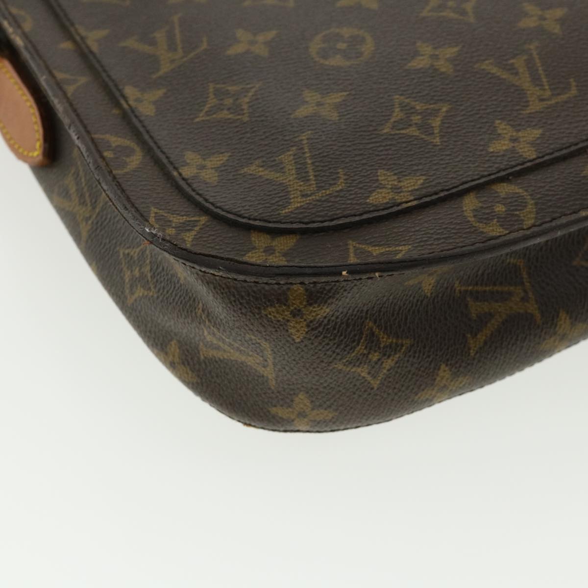 LOUIS VUITTON Monogram Saint Cloud GM Shoulder Bag M51242 LV Auth am3512