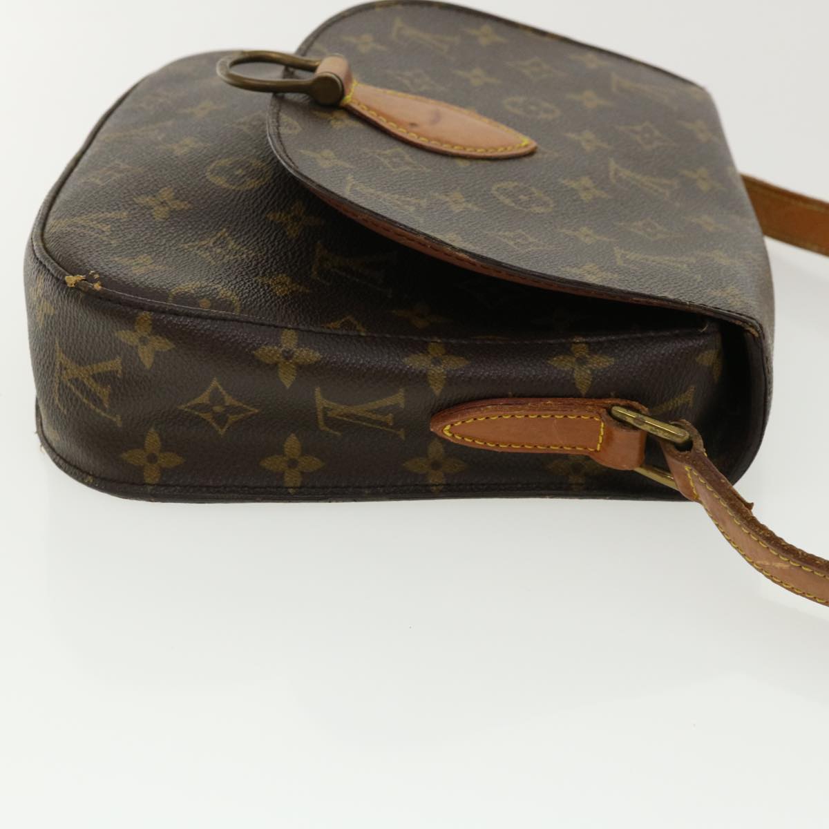 LOUIS VUITTON Monogram Saint Cloud GM Shoulder Bag M51242 LV Auth am3512