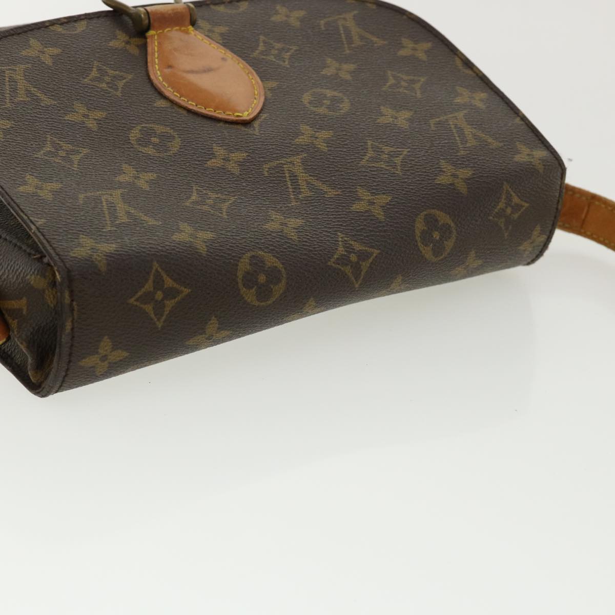 LOUIS VUITTON Monogram Saint Cloud GM Shoulder Bag M51242 LV Auth am3512