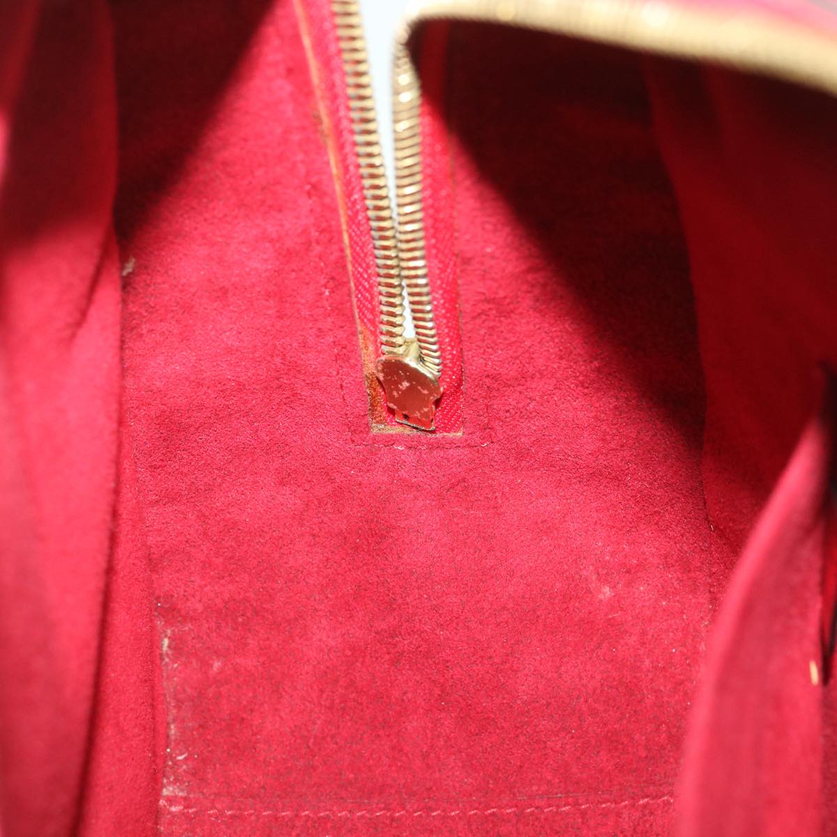 LOUIS VUITTON Epi Sablon Hand Bag Castilian Red M52047 LV Auth am3517