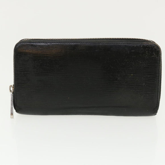 LOUIS VUITTON Damier Ebene Epi Wallet Leather 3Set Black White LV Auth am3539