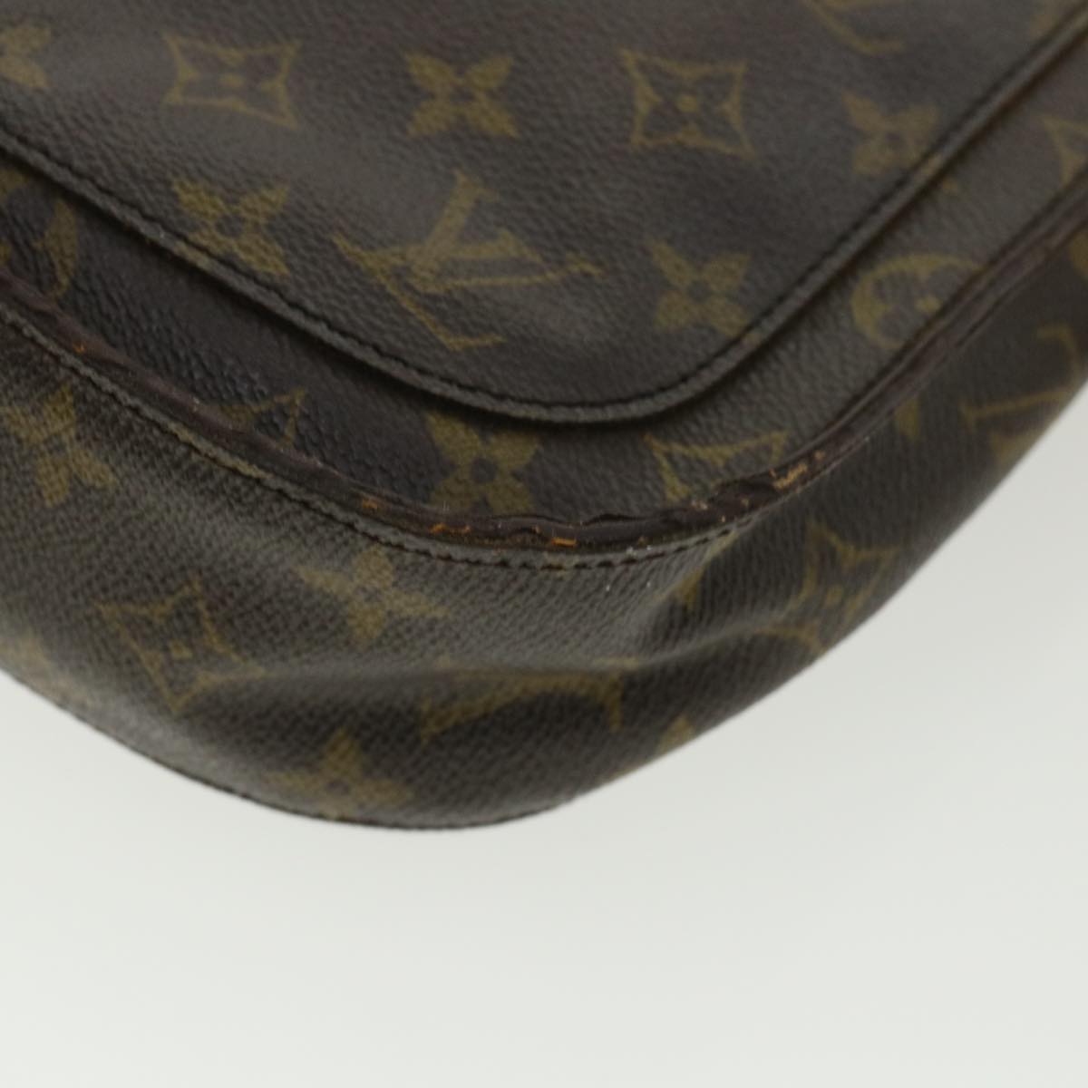 LOUIS VUITTON Monogram Saint Cloud GM Shoulder Bag M51242 LV Auth am3542