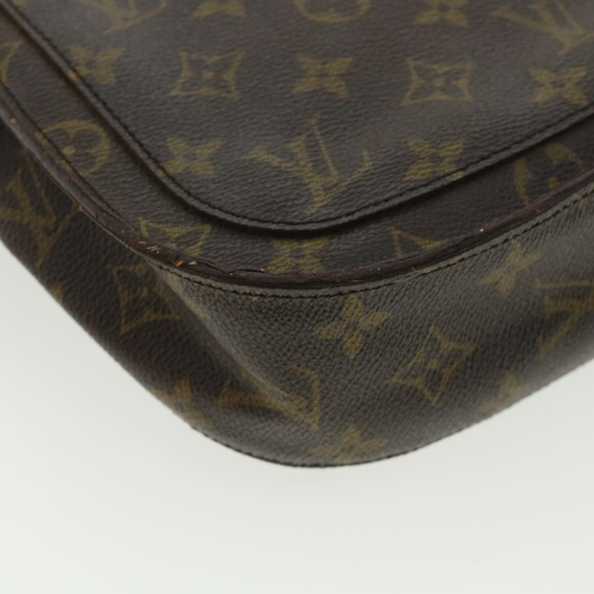 LOUIS VUITTON Monogram Saint Cloud GM Shoulder Bag M51242 LV Auth am3542