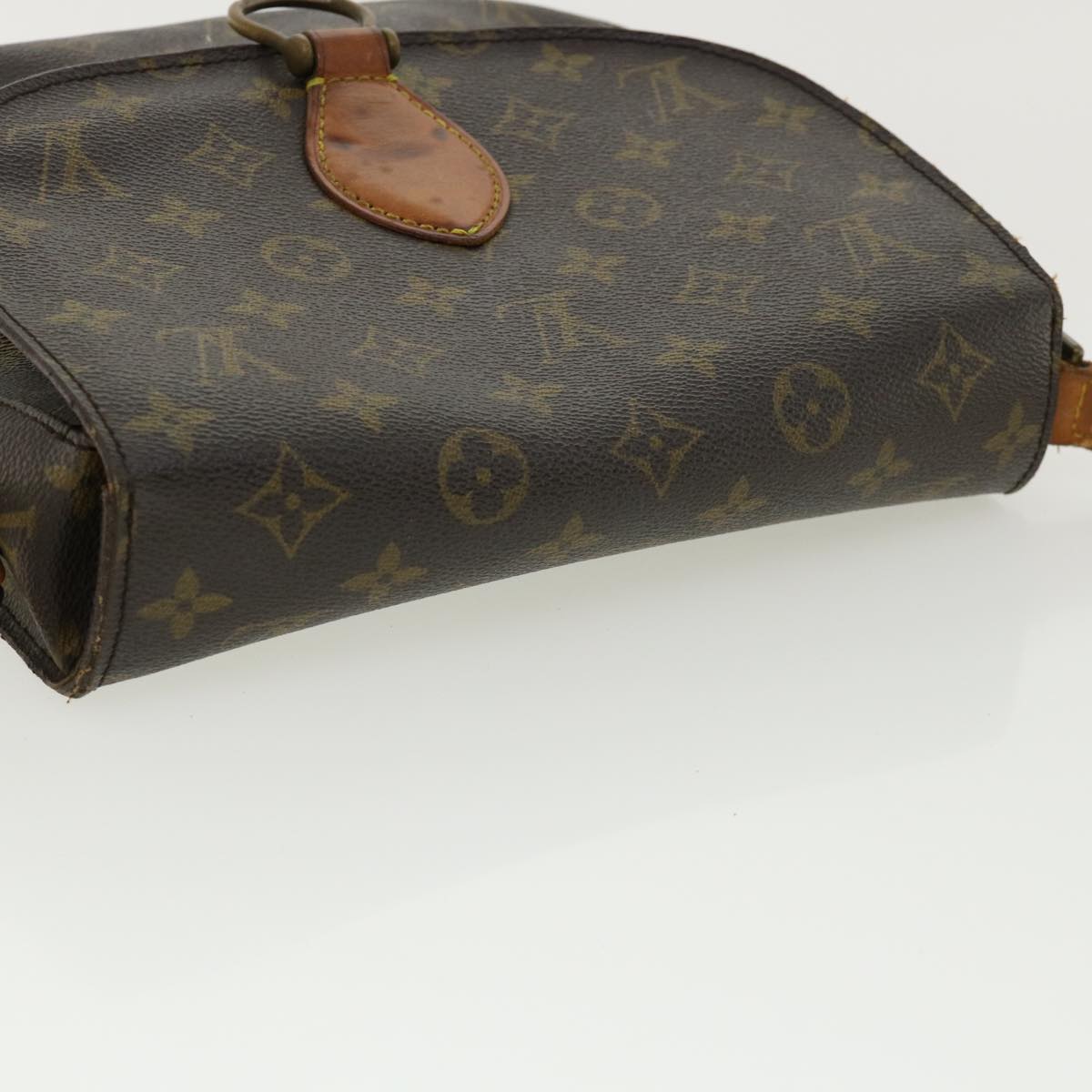 LOUIS VUITTON Monogram Saint Cloud GM Shoulder Bag M51242 LV Auth am3542