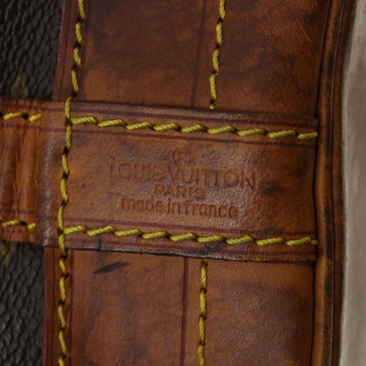 LOUIS VUITTON Monogram Noe Shoulder Bag M42224 LV Auth am3551