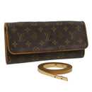 LOUIS VUITTON Monogram Pochette Twin GM Shoulder Bag M51852 LV Auth am3572-1