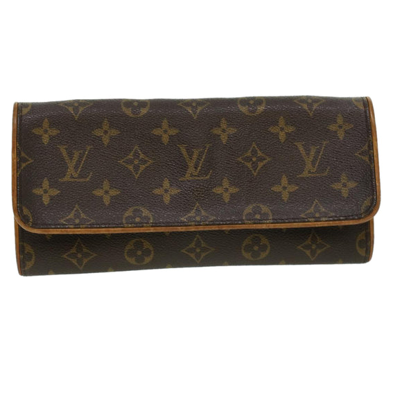 LOUIS VUITTON Monogram Pochette Twin GM Shoulder Bag M51852 LV Auth am3572