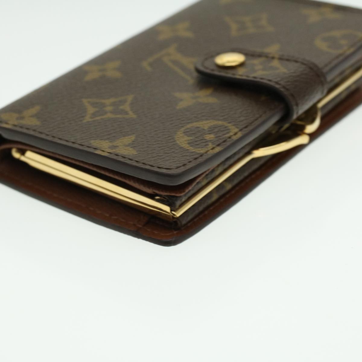 LOUIS VUITTON Monogram Portefeuille Viennois Wallet M61674 LV Auth am3583