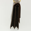 CELINE Macadam Canvas Hand Bag PVC Leather Brown Auth am3590-4