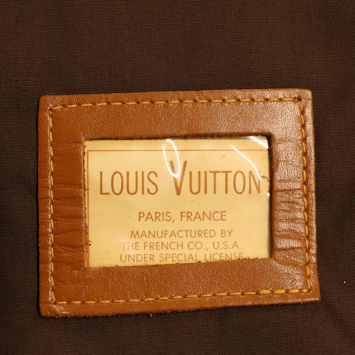 LOUIS VUITTON Monogram Portable Dome Garment Cover T23403 LV Auth am3604