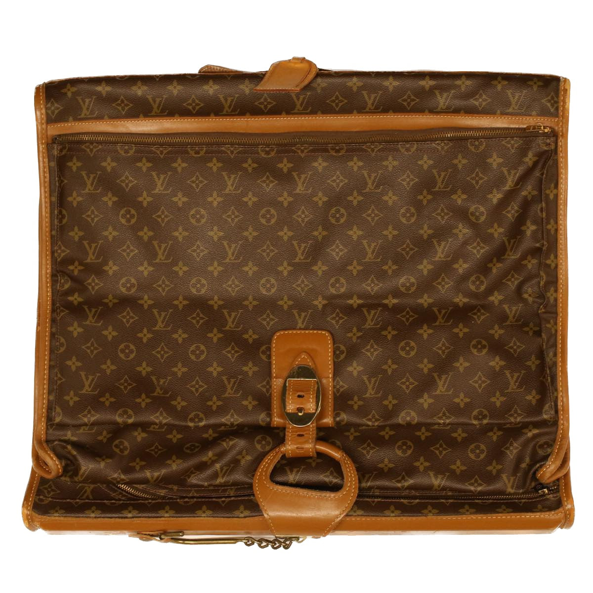 LOUIS VUITTON Monogram Portable Dome Garment Cover T23403 LV Auth am3604