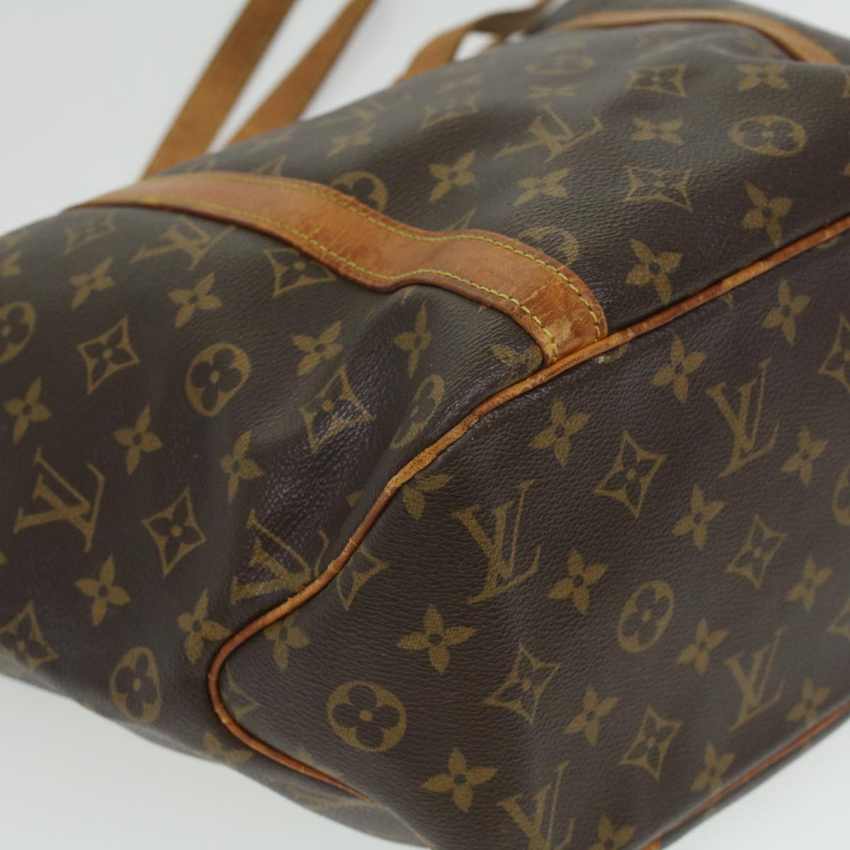 LOUIS VUITTON Monogram Sac Shopping Tote Bag M51108 LV Auth am3605