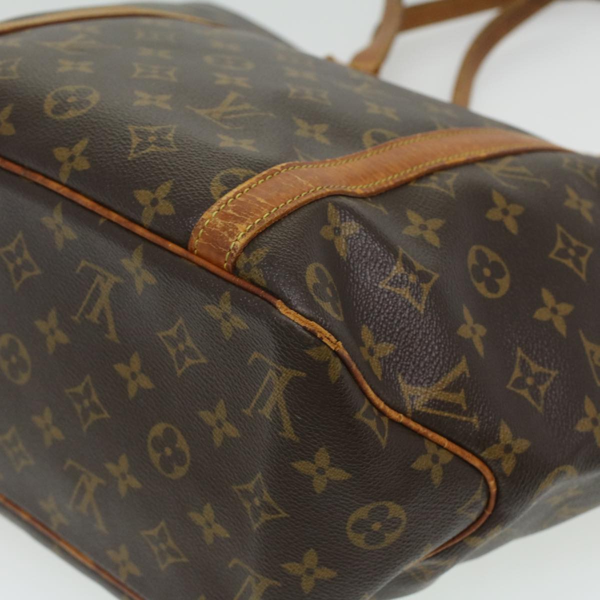 LOUIS VUITTON Monogram Sac Shopping Tote Bag M51108 LV Auth am3605