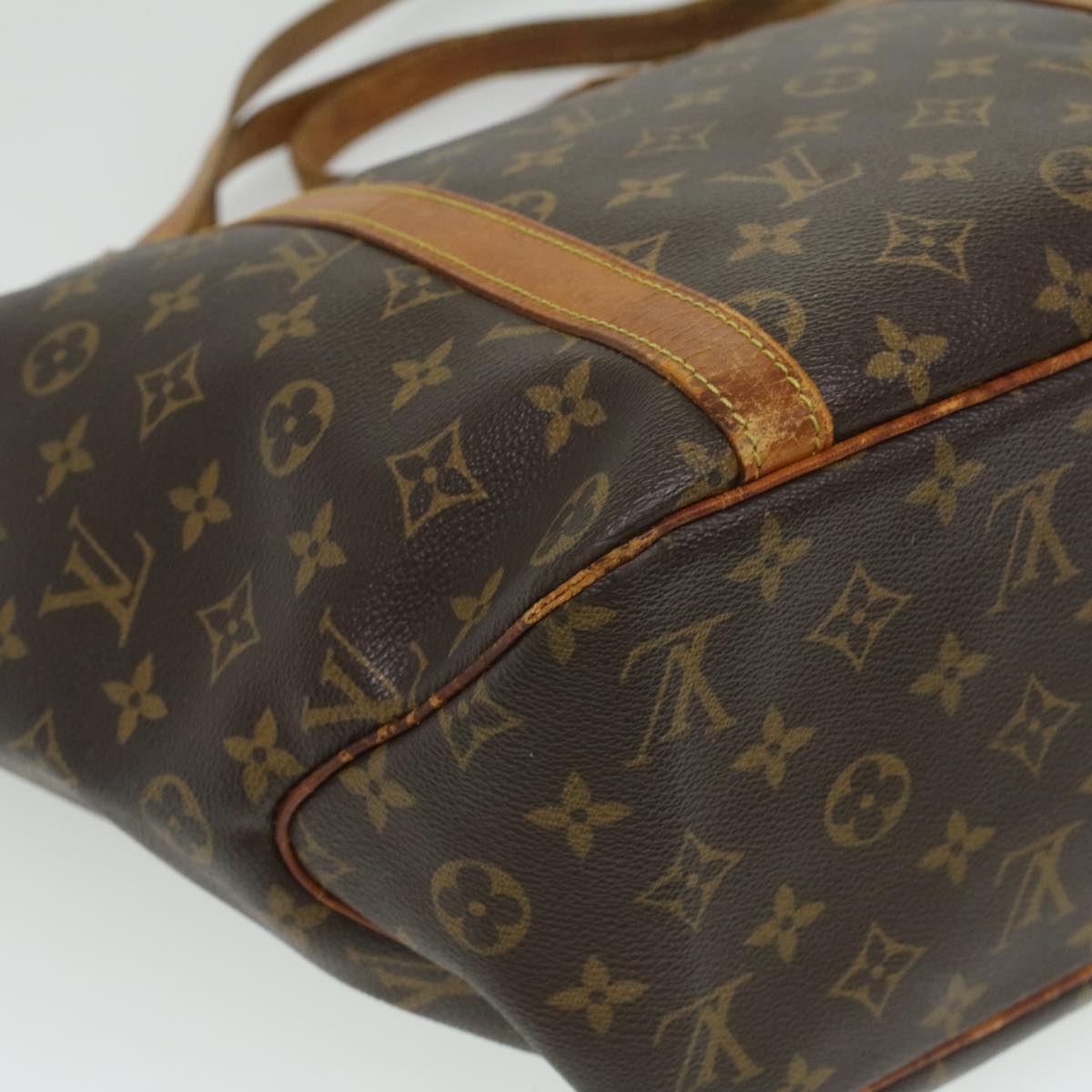 LOUIS VUITTON Monogram Sac Shopping Tote Bag M51108 LV Auth am3605