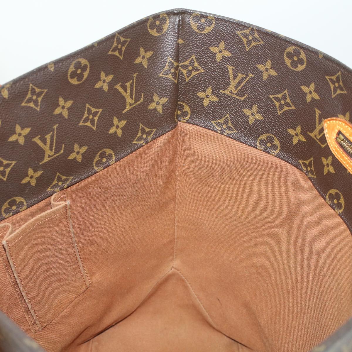 LOUIS VUITTON Monogram Sac Shopping Tote Bag M51108 LV Auth am3605