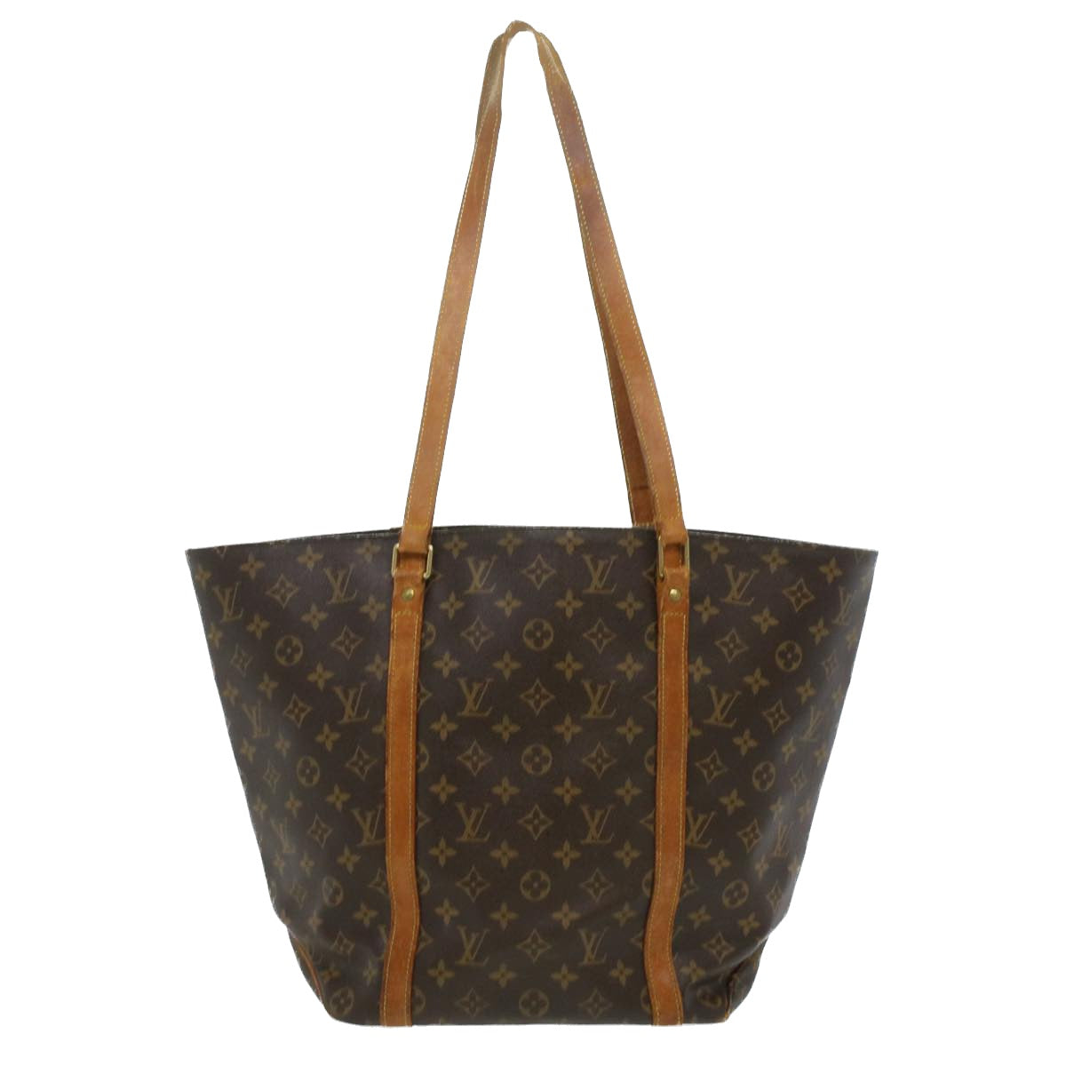 LOUIS VUITTON Monogram Sac Shopping Tote Bag M51108 LV Auth am3605