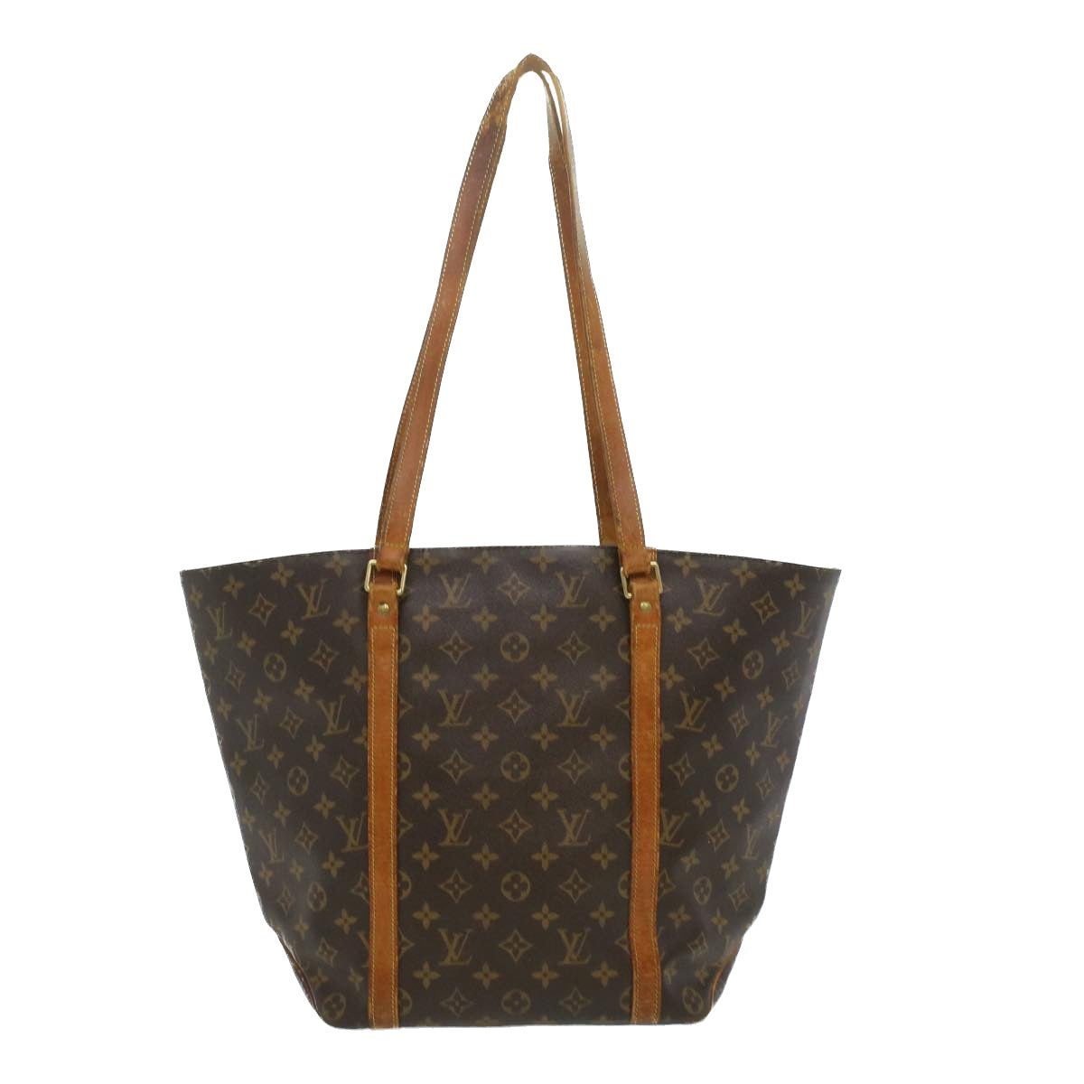 LOUIS VUITTON Monogram Sac Shopping Tote Bag M51108 LV Auth am3605 - 0