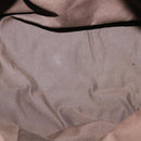 GUCCI GG Canvas Tote Bag Coated Canvas Beige Dark Brown Auth am3623-11