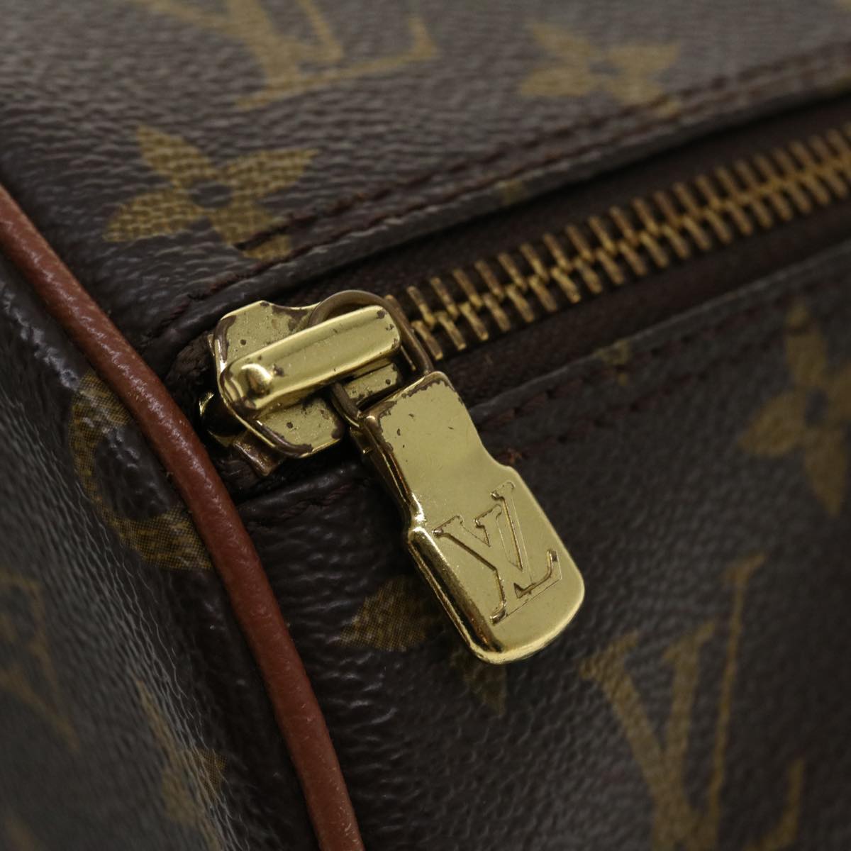 LOUIS VUITTON Monogram Papillon 30 old model Hand Bag M51365 LV Auth am3643