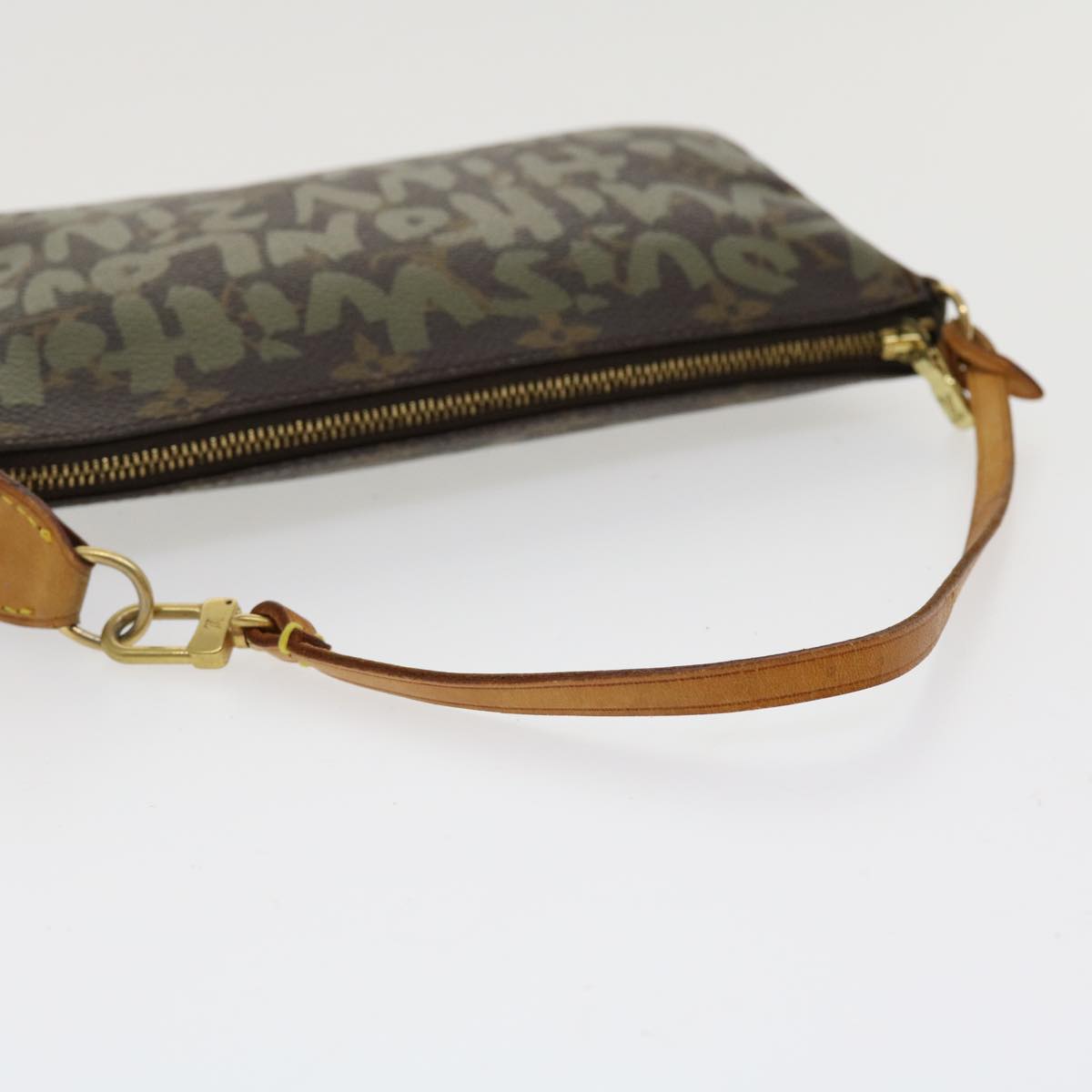 LOUIS VUITTON Monogram Graffiti Pochette Accessoires Pouch M92191 LV Auth am3656