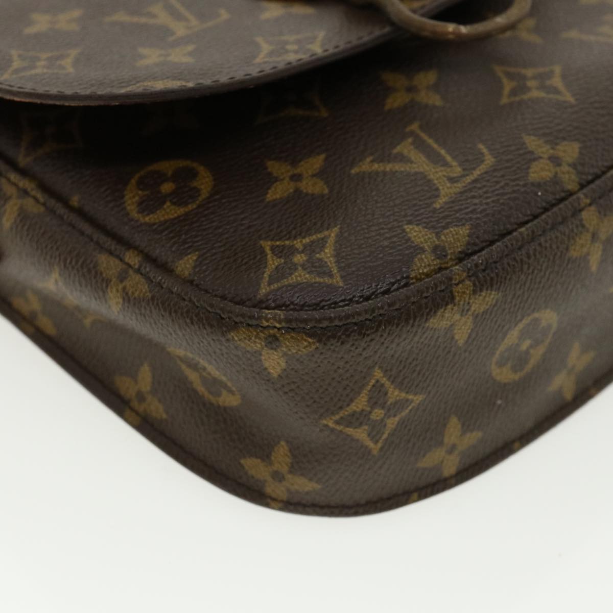 LOUIS VUITTON Monogram Saint Cloud MM Shoulder Bag M51243 LV Auth am3660