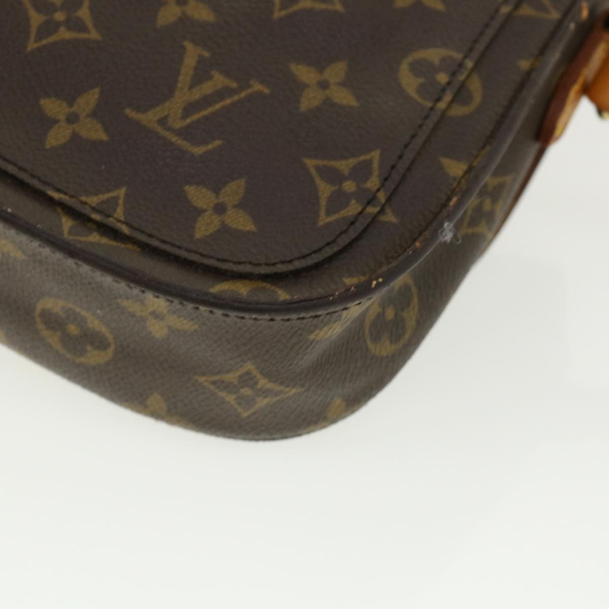 LOUIS VUITTON Monogram Saint Cloud MM Shoulder Bag M51243 LV Auth am3660