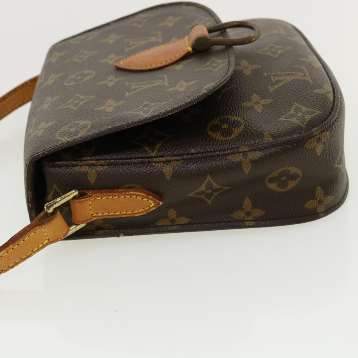 LOUIS VUITTON Monogram Saint Cloud MM Shoulder Bag M51243 LV Auth am3660