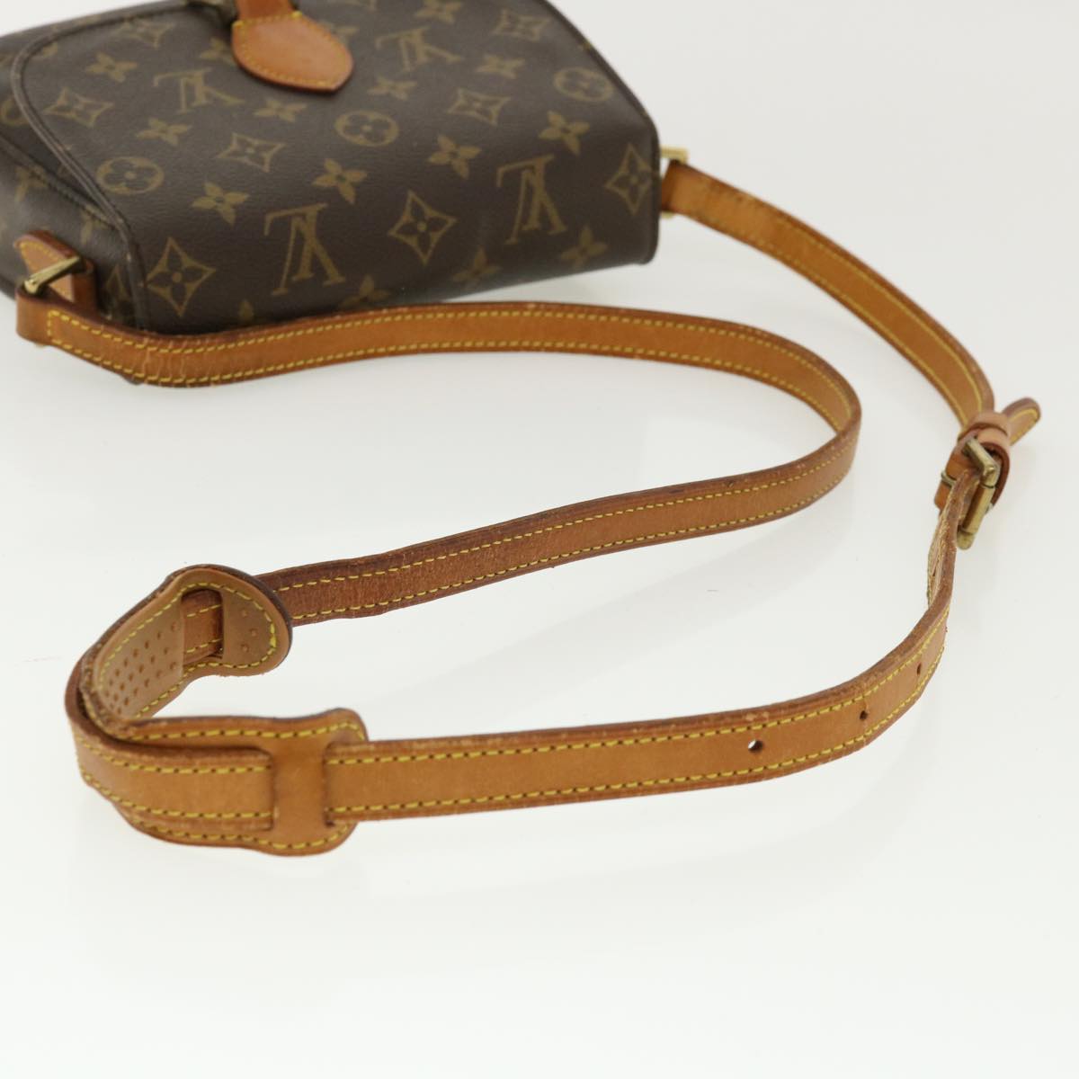 LOUIS VUITTON Monogram Saint Cloud MM Shoulder Bag M51243 LV Auth am3660