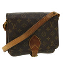 LOUIS VUITTON Monogram Cartouchiere MM Shoulder Bag M51253 LV Auth am3671-1