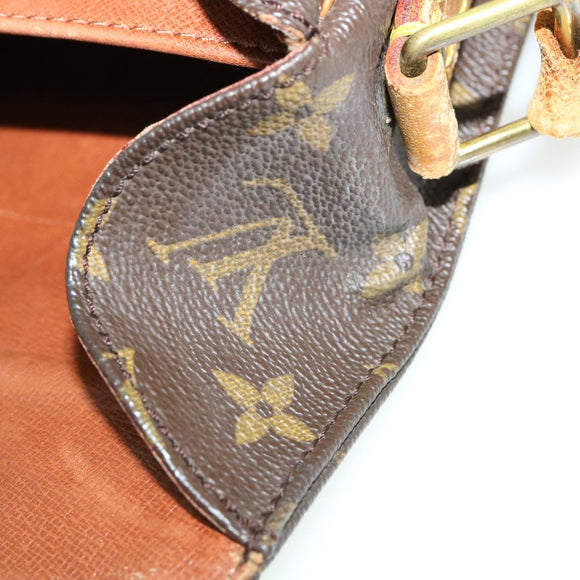 LOUIS VUITTON Monogram Cartouchiere MM Shoulder Bag M51253 LV Auth am3671