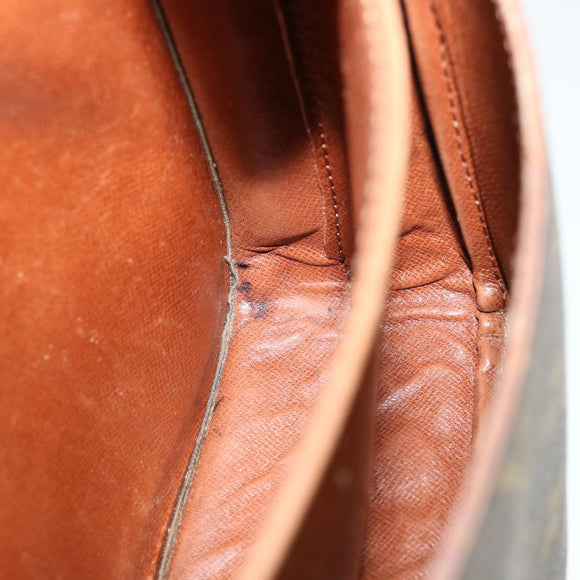 LOUIS VUITTON Monogram Cartouchiere MM Shoulder Bag M51253 LV Auth am3671