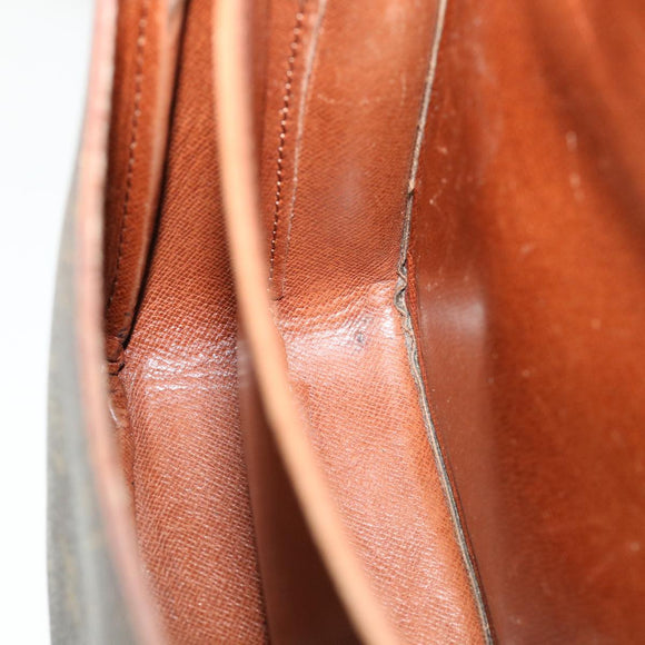 LOUIS VUITTON Monogram Cartouchiere MM Shoulder Bag M51253 LV Auth am3671