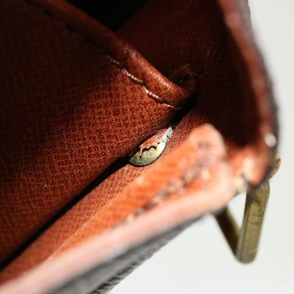 LOUIS VUITTON Monogram Cartouchiere MM Shoulder Bag M51253 LV Auth am3671