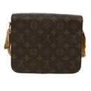 LOUIS VUITTON Monogram Cartouchiere MM Shoulder Bag M51253 LV Auth am3671-2