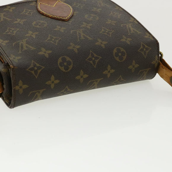 LOUIS VUITTON Monogram Cartouchiere MM Shoulder Bag M51253 LV Auth am3671