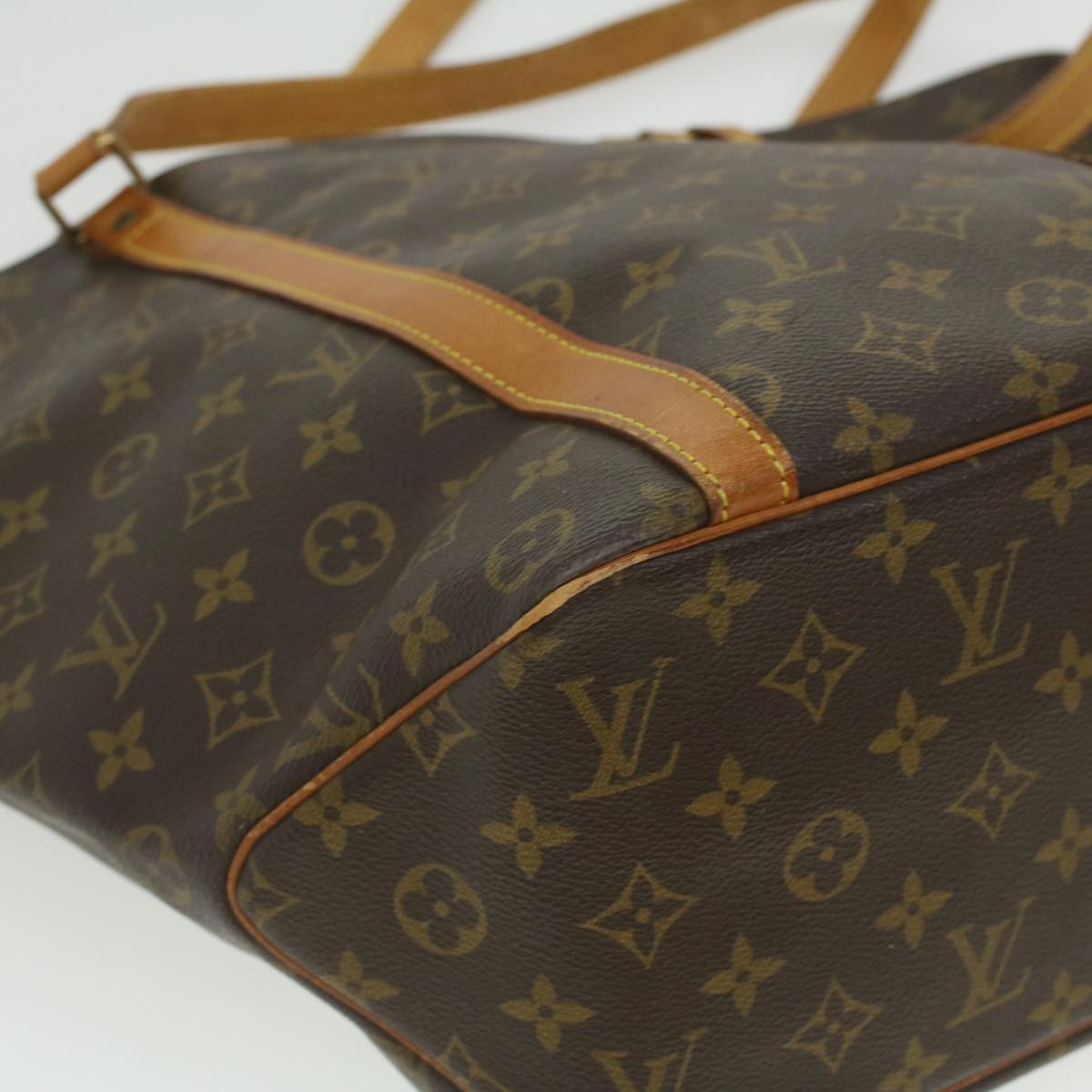 LOUIS VUITTON Monogram Sac Shopping Tote Bag M51108 LV Auth am3683