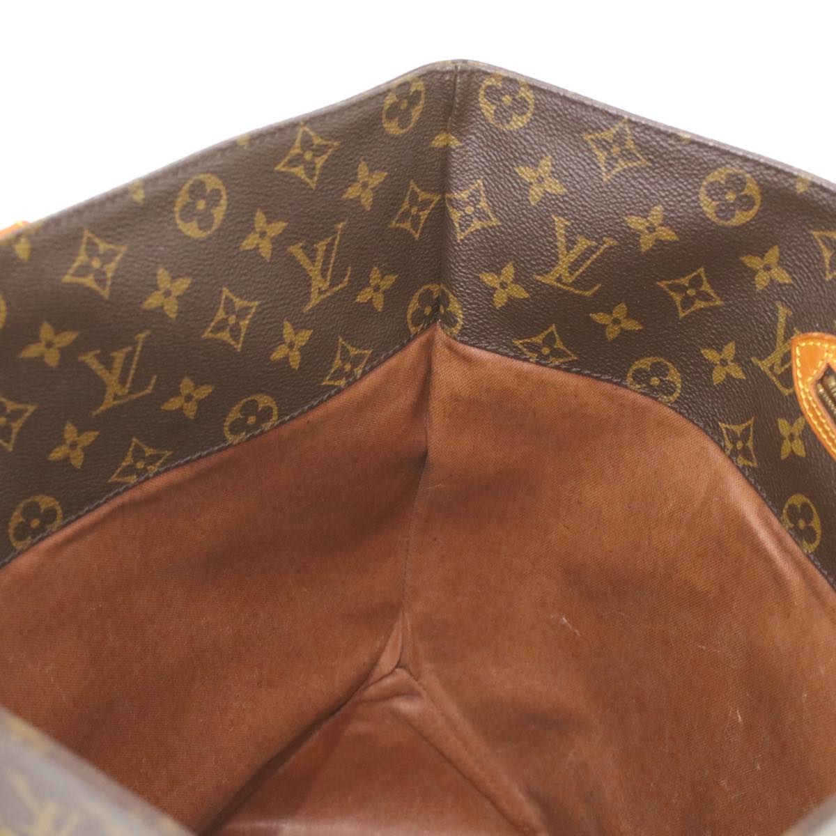 LOUIS VUITTON Monogram Sac Shopping Tote Bag M51108 LV Auth am3683