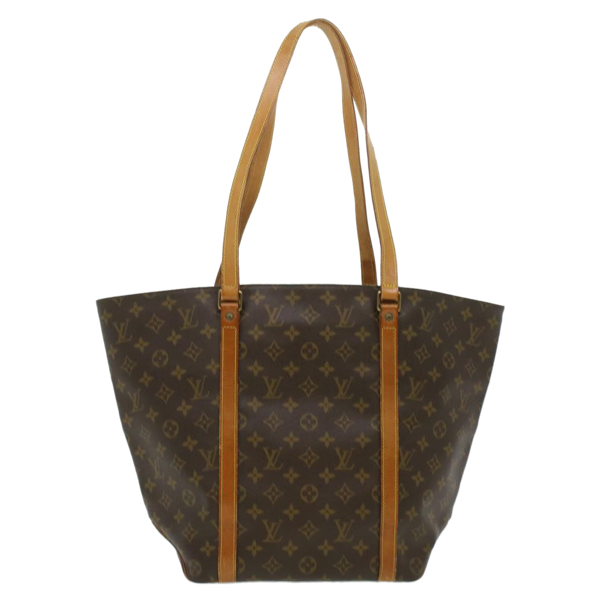 LOUIS VUITTON Monogram Sac Shopping Tote Bag M51108 LV Auth am3683 - 0