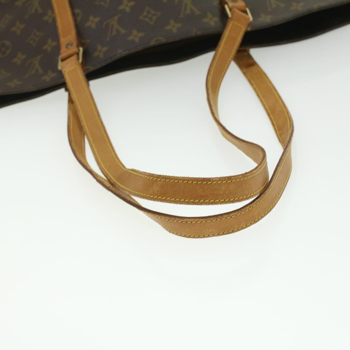 LOUIS VUITTON Monogram Sac Shopping Tote Bag M51108 LV Auth am3683