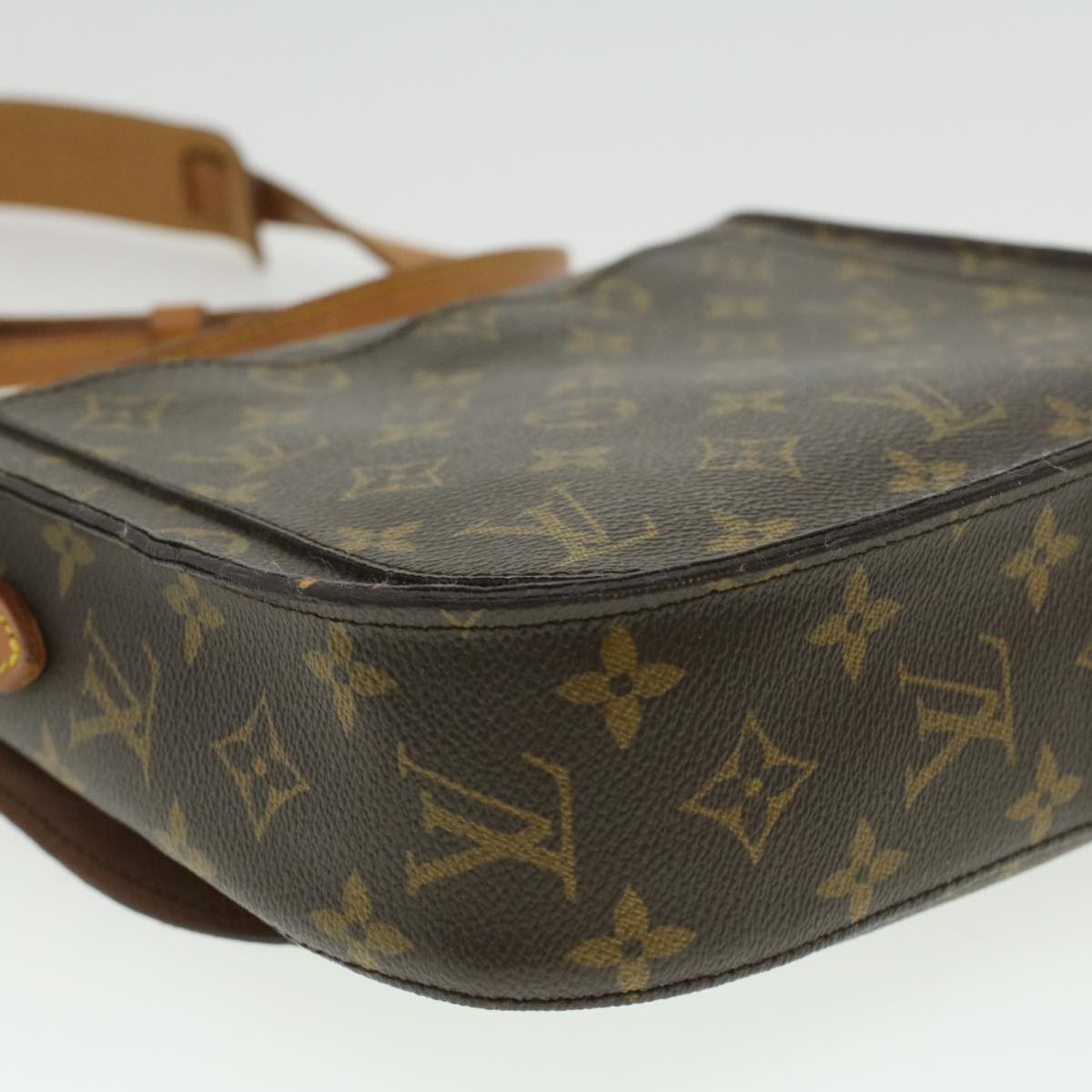 LOUIS VUITTON Monogram Saint Cloud GM Shoulder Bag M51242 LV Auth am3687