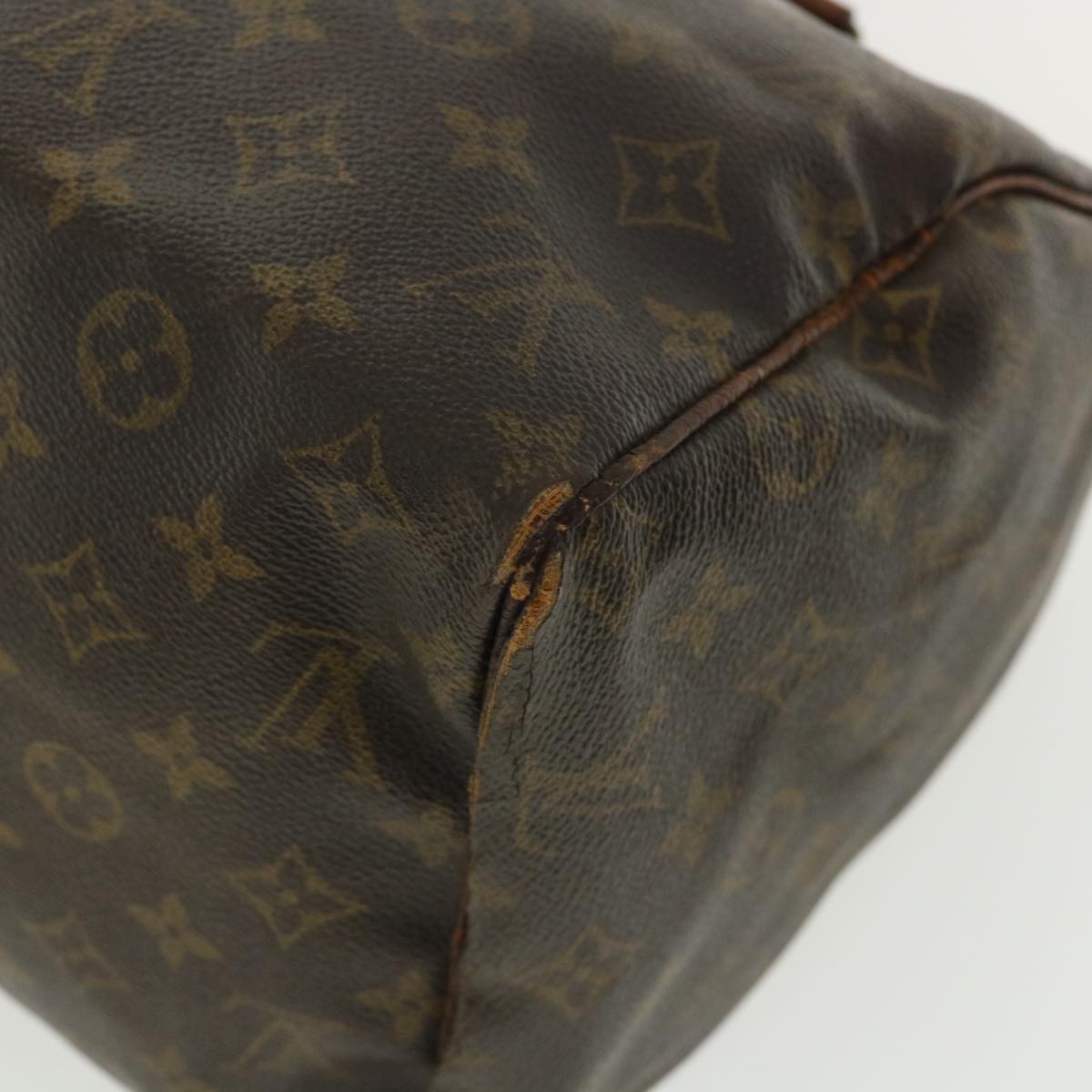 LOUIS VUITTON Monogram Speedy 25 Hand Bag M41528 LV Auth am3731