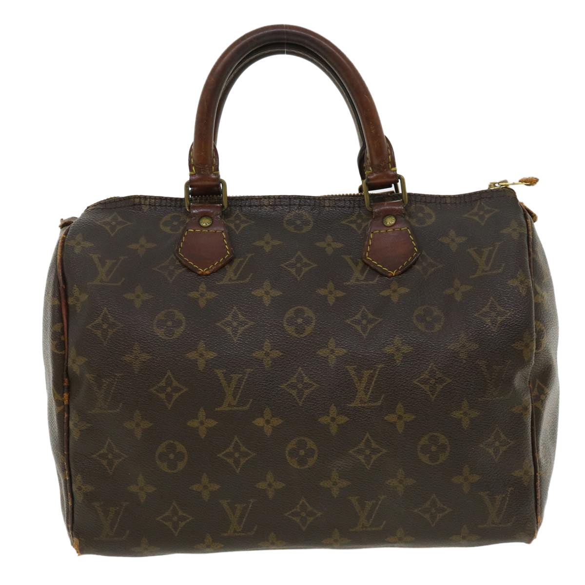 LOUIS VUITTON Monogram Speedy 25 Hand Bag M41528 LV Auth am3731