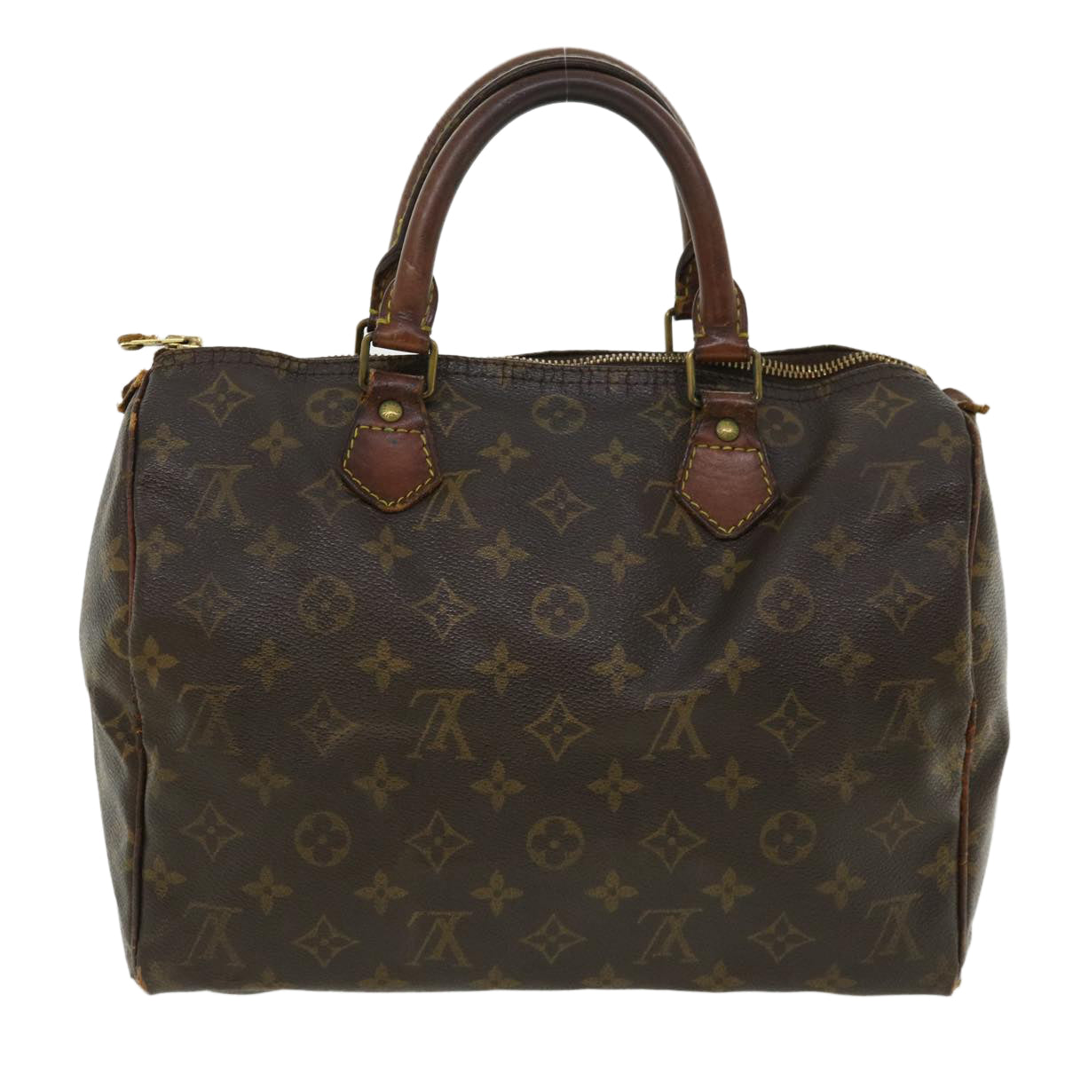 LOUIS VUITTON Monogram Speedy 25 Hand Bag M41528 LV Auth am3731 - 0